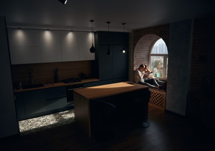 Dining room interior design — Greater Noida project