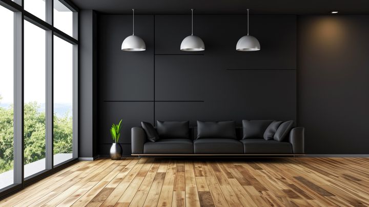 Modern lounge interior — Delhi project