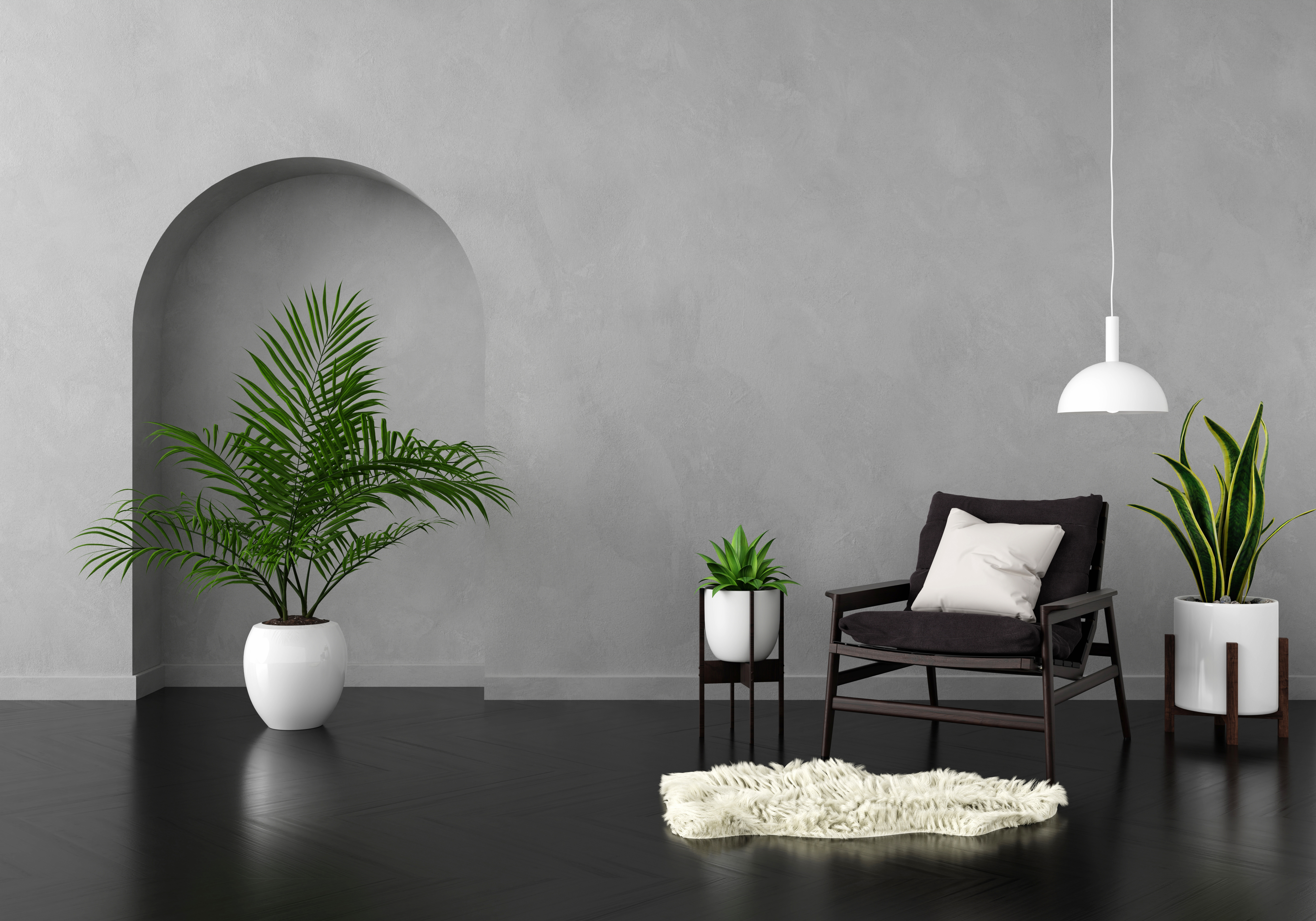 Modern living room interior
